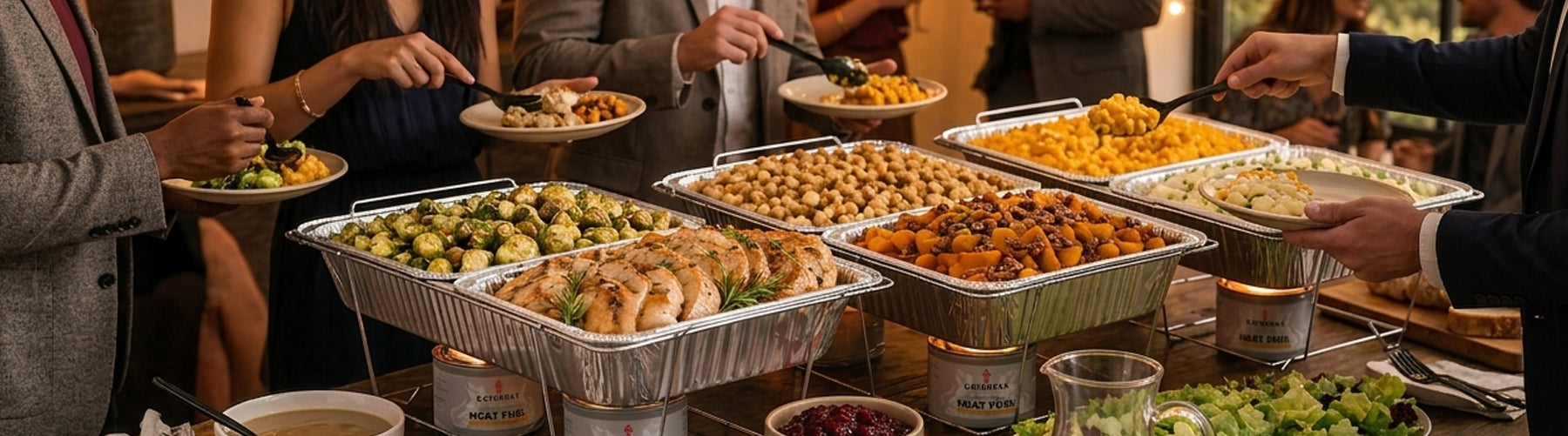How to Set Up a Chafing Dish Buffet for a Party