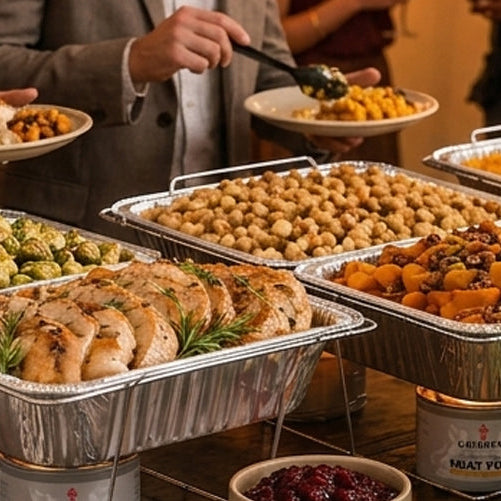 How to Set Up a Chafing Dish Buffet for a Party