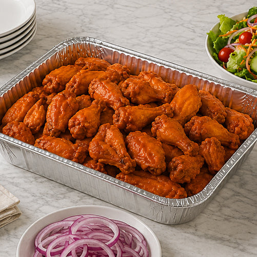 Classic Buffalo Chicken Wings Recipe for Parties & Catering