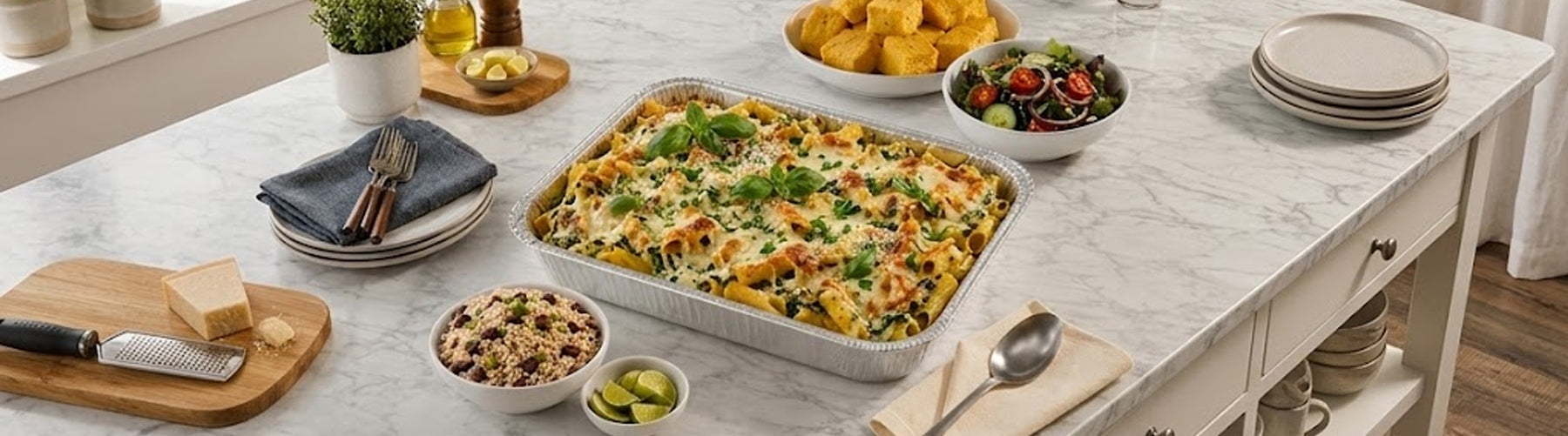 Spinach & Ricotta Pasta Bake 13"x9" Recipe