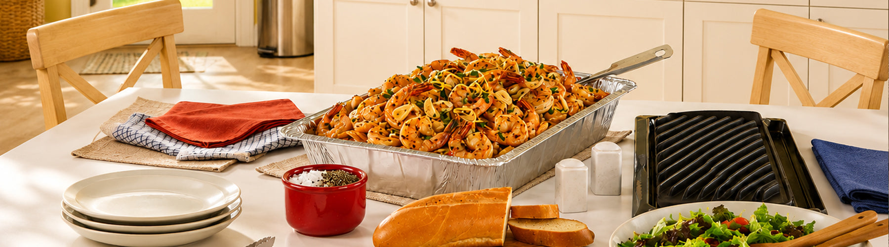 Garlic Butter Jumbo Shrimp - Perfect Party Dish