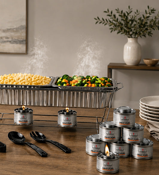 Chafing fuel cans for buffet
